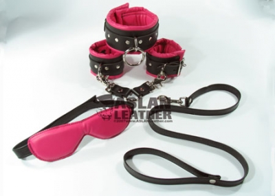 Deluxe Sub Surrender Kit bondage by ASLAN Leather Deluxe Sub Surrender Kit bondage by ASLAN Leather