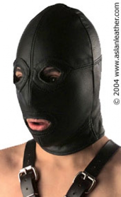 Full Face Hood bondage by ASLAN Leather