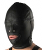 Padded Leather Hood