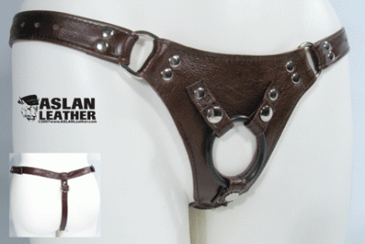 ASLAN Chocolate Jag G, Strp on Harness, Dildo 