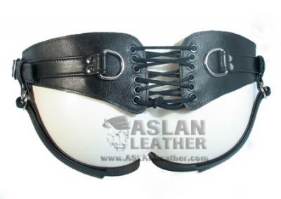 Minx Upgrade Licorice Jaguar strap on ASLAN Leather