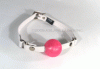 Pink And White Ball Gag